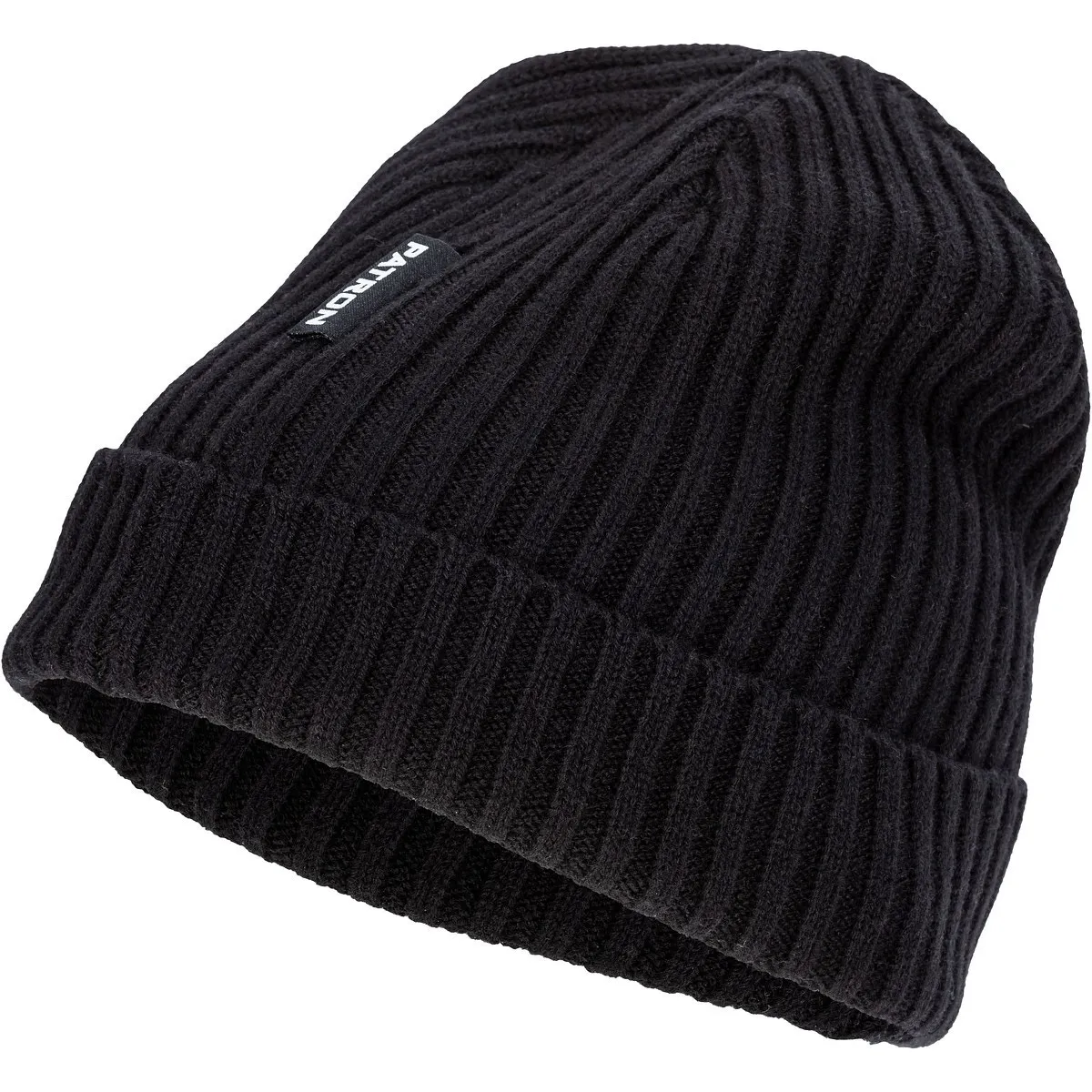 Merino Ull Mössa One Size Andy Svart