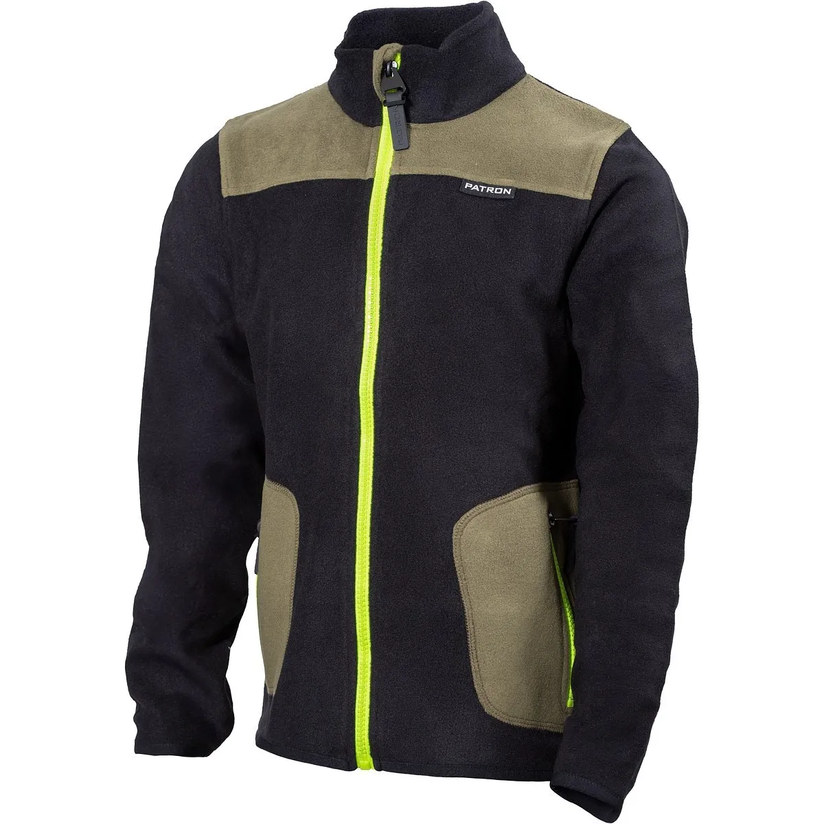 Barn Fleecejacka 160Cm Lynx Svart/Army