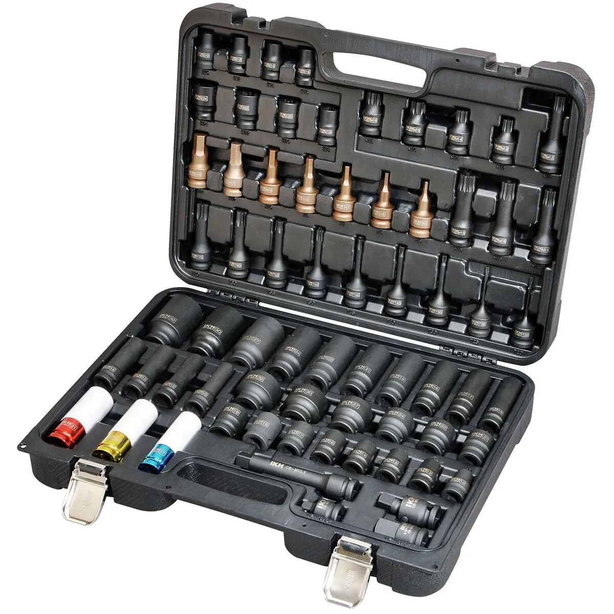 Krafthylssats 1/2" 67 Delar