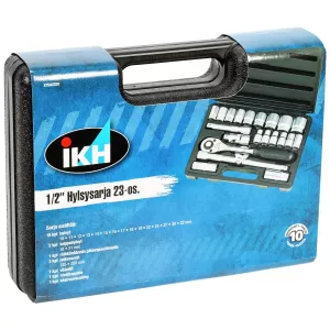 Hylsnyckelsats 1/2" 23 Delar