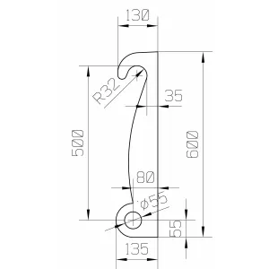 Redskapsfäste Volvo Bm/Industri Mod2