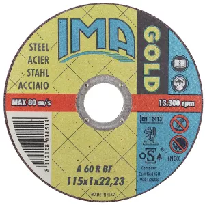 Kapskiva 115X1,0X22,2Mm Gold