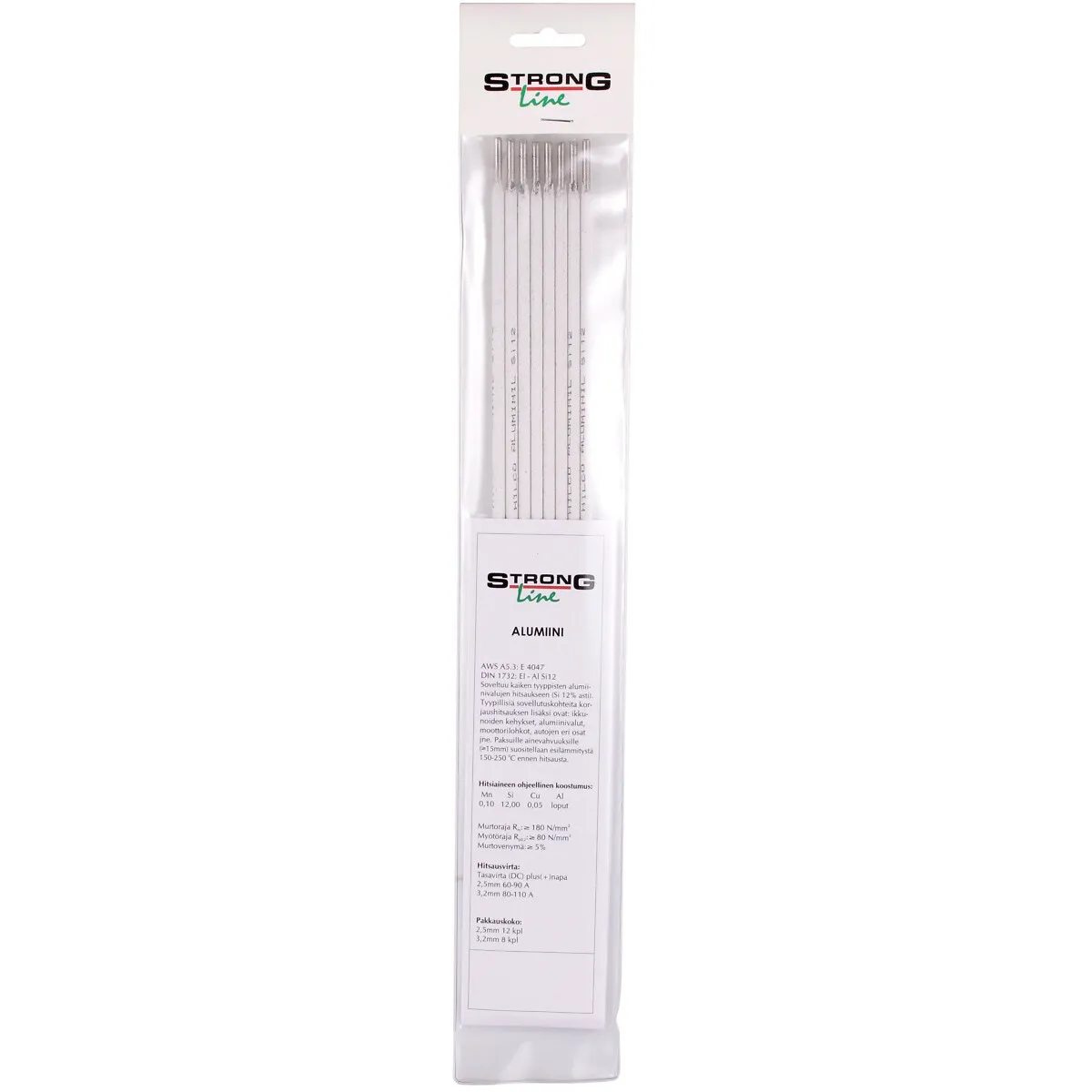 Svetselektrod Aluminium 3,2Mm 8St