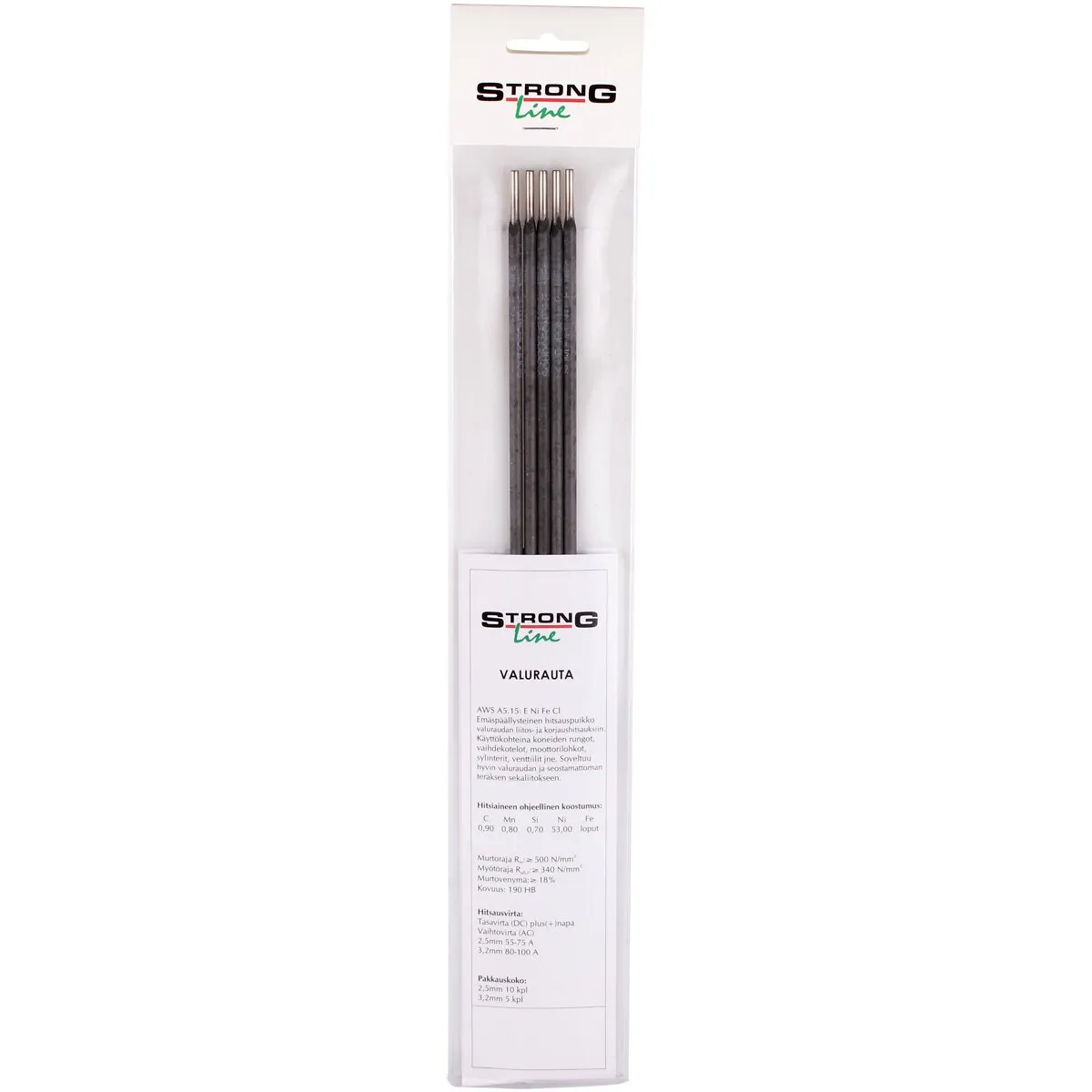 Svetselektrod Gjutjärn 3,2Mm 5St