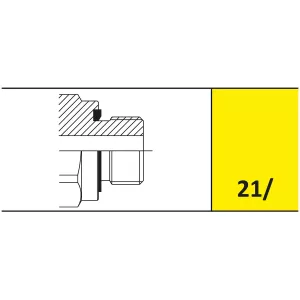 Kopplingskropp M22X1,5 Push-Pull Faster