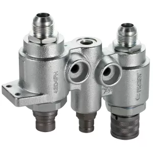 Flat-Face Snabbkoppling Block 1/2" 4Bd Faster