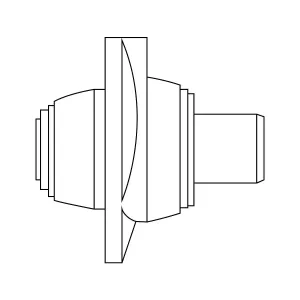 Nav För Skivrist 30Mm Kverneland