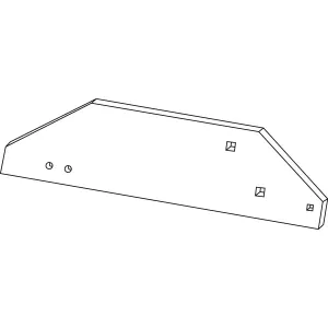 Landsida Lång Höger Kverneland
