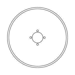 Skivristklinga 18" Agrolux