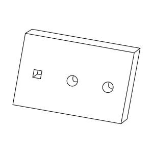 Slitplåt Höger Överum