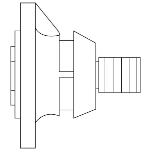 Skivristnav M30 Höger Överum