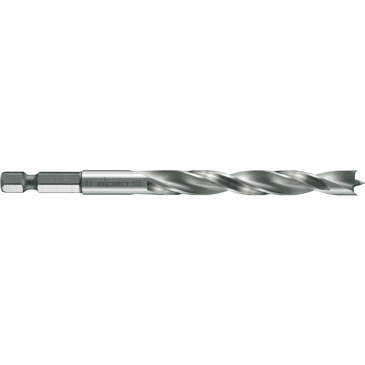 Träborr 6X107Mm Hss Profi Holz 1/4"