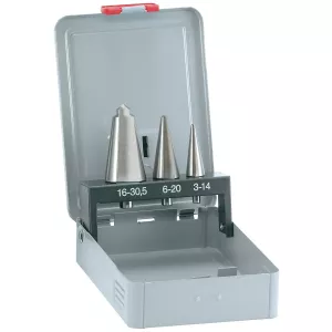 Plåtborrsats 3 Delar Hss