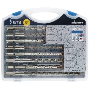 Borrsats 5-12Mm 8 Delar F4 Forte Sds-Plus