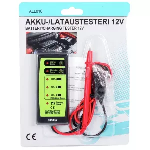 Batteri-/ Laddningstestare 12V
