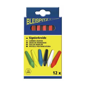 Kritor Märkning Crayon 12X120Mm 12 St Röd