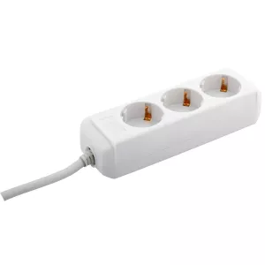 Grenuttag 3-Vägs 1,5M Vit