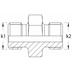Adapter Bsp 1/2-1/2 Utv Hiab