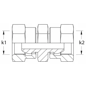 Skarvkoppling Bsp 3/4 Rak Inv