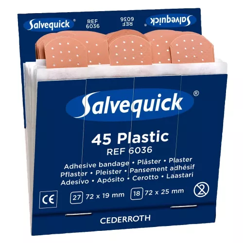 Plastplåster 6X45St Salvequick