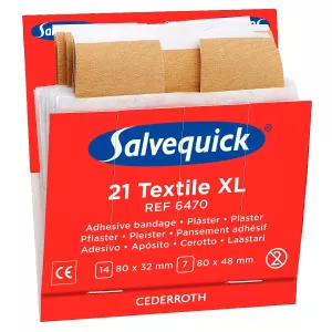 Textilplåster 6X21St Salvequick