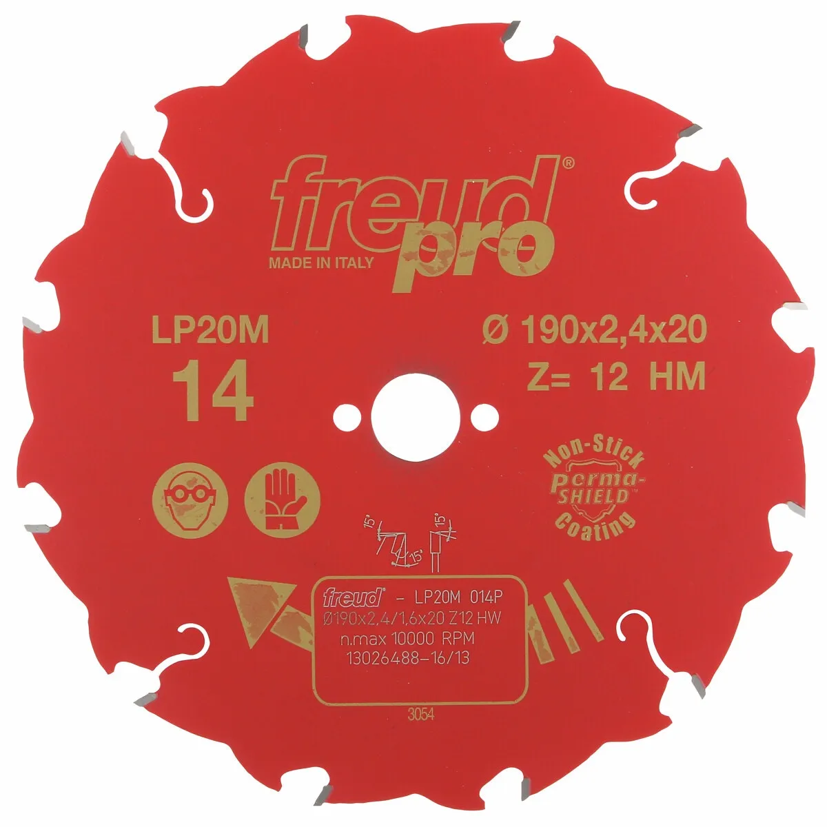 Sågklinga 190X2,4X20Mm Z12