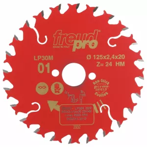 Sågklinga 125X2,4X20Mm Z24