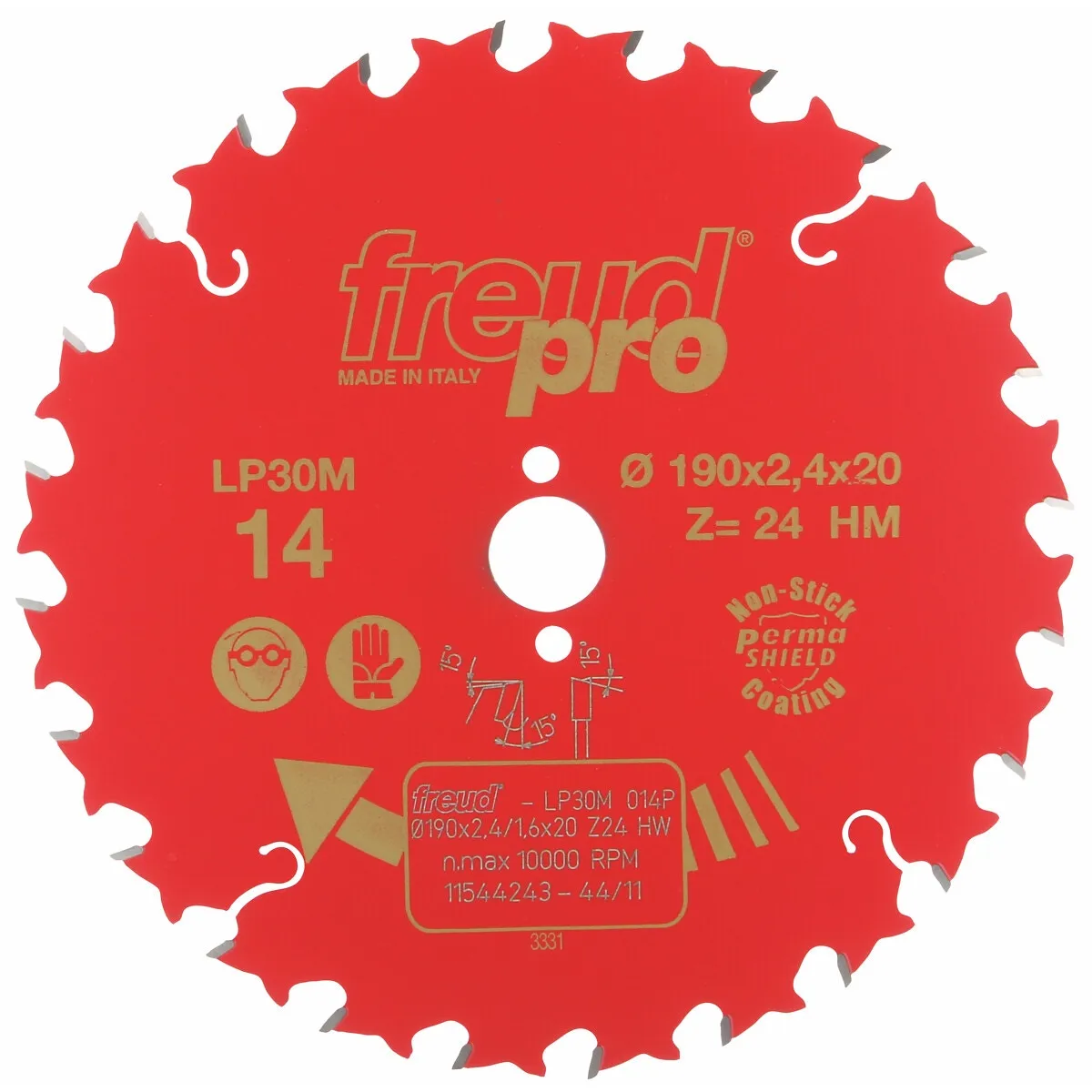 Sågklinga 190X2,4X20Mm Z24