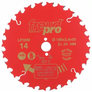 Sågklinga 190X2,4X20Mm Z24