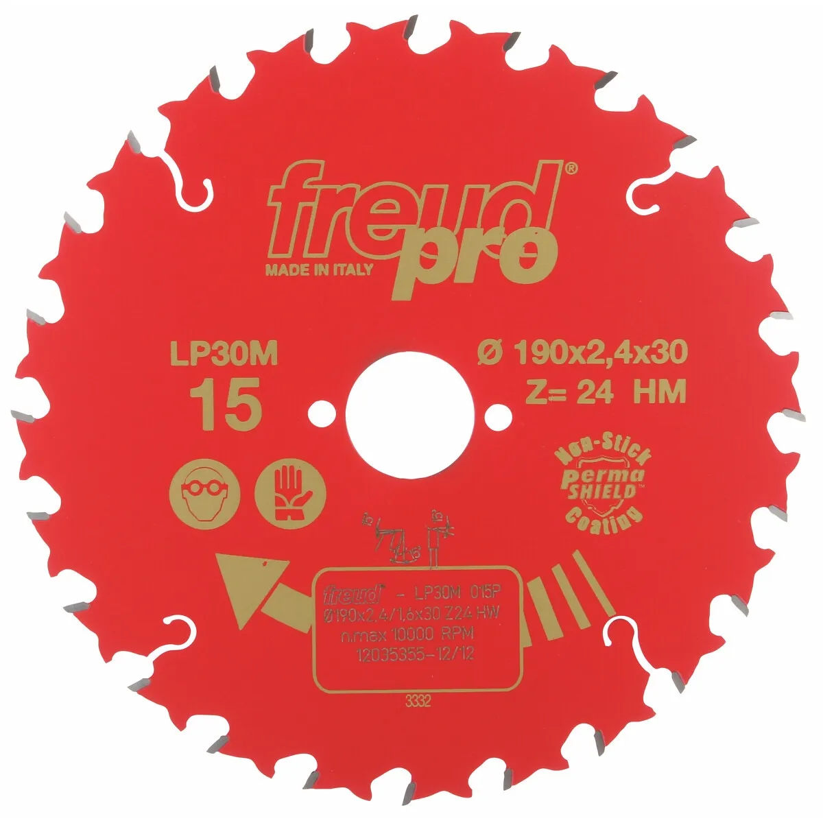 Sågklinga 190X2,4X30Mm Z24