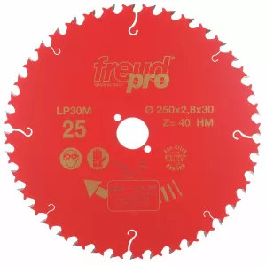 Sågklinga 250X2,8X30Mm Z40