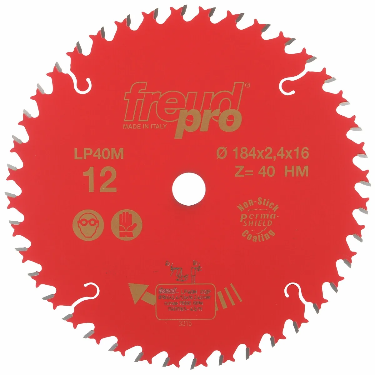 Sågklinga 184X2,4X16Mm Z40