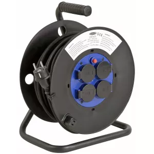Kabelvinda 30M 4-Vägs 3X1,5Mm