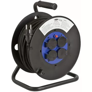Kabelvinda 40M 4-Vägs 3X1,5Mm