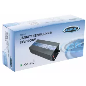 Växelriktare / Inverter 24V/230V 1000W Ren Sinus