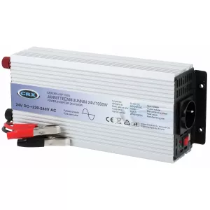 Växelriktare / Inverter 24V/230V 1000W Ren Sinus