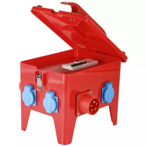 Byggcentral 16A 2X400V / 5X230V