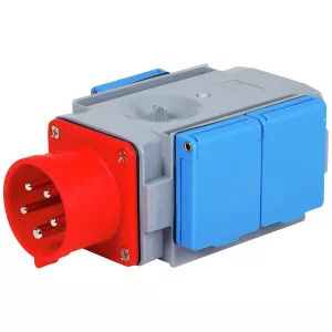 Övergångsadapter Cee 16A 400V / 3X230V