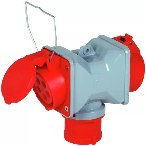 Övergångsadapter Cee 16A 400V / 2X400V