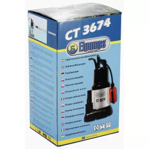 Dränkbar Pump 600W Inox/Plast 1 1/4 Aut/Ma Max 5Mm