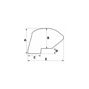 Stänkskärm Låg Dexta Vänster 957E16313C