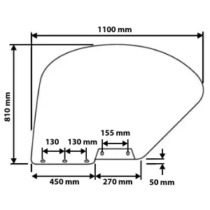 Stänkskärm Höger Super Major E1Addn16312B