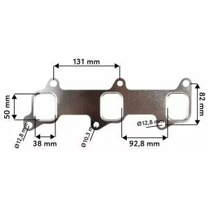 Grenrörspackning Ford 83981486