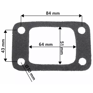 Packning Ljuddämpare Nh 83936215