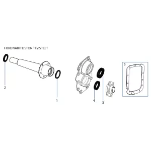 Tätning Ford 81803602
