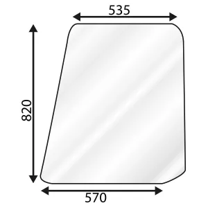 Dörruta Övre Ford Klar Q-Kabin
