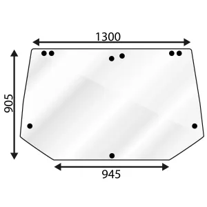 Bakruta Övre Nh Ford M L 40-Serie