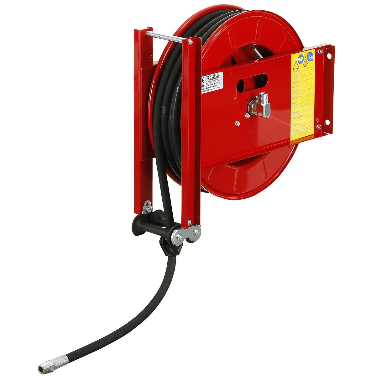 Slangvinda 15M 60 Bar 1/2" Olja/Vatten