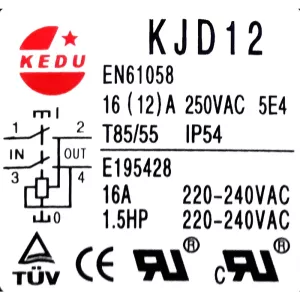 Brytare-Nödstopp Kjd12C