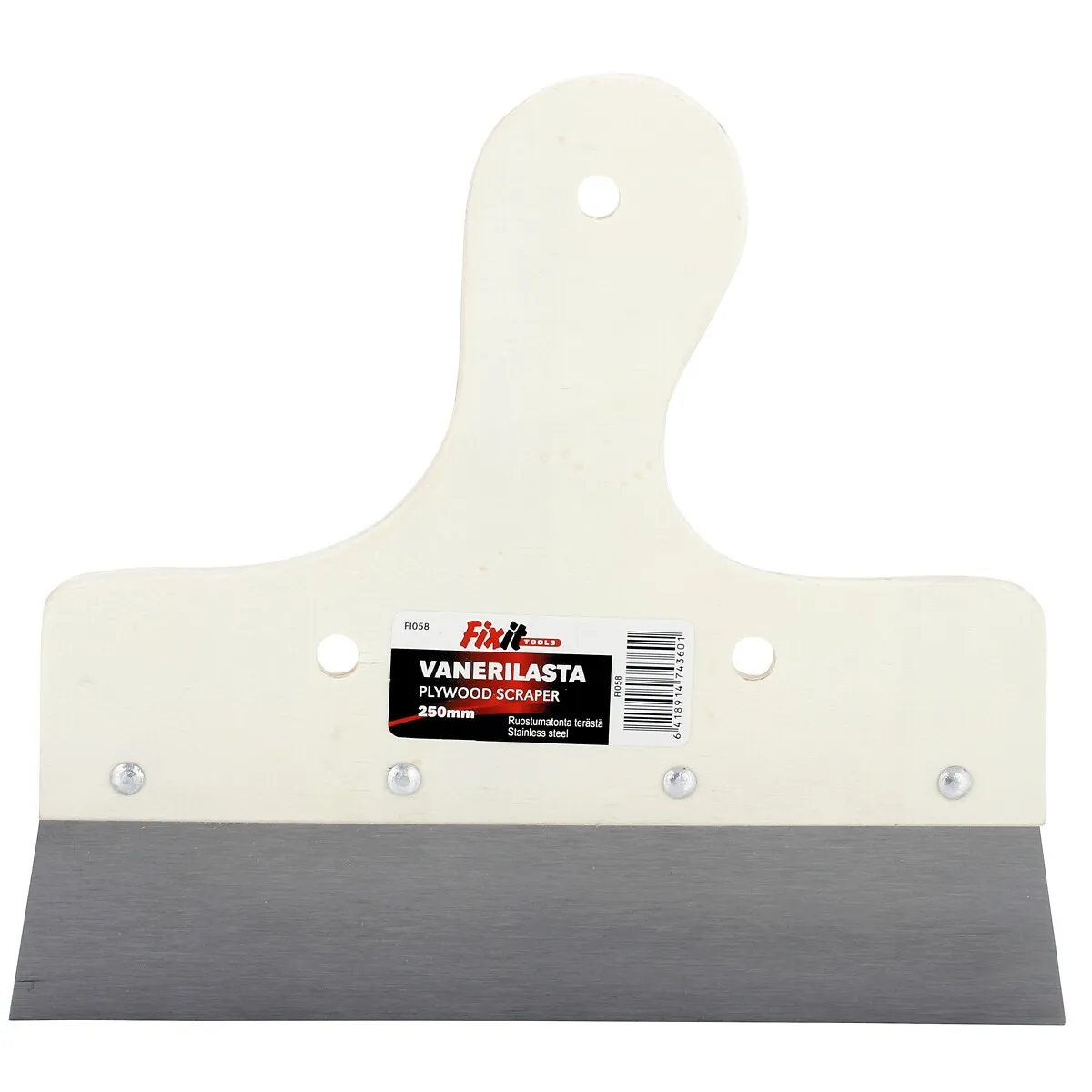 Bredspackel 250Mm Rostfri